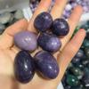 WGPHD At-Home Meditation Natural Purple Mica Stone, Round Quartz Pebble, Crystals, Healing Tumbled Stone, Reiki Gemstone, Home Aquarium Decoration (100 g) view 2