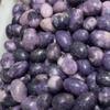 WGPHD At-Home Meditation Natural Purple Mica Stone, Round Quartz Pebble, Crystals, Healing Tumbled Stone, Reiki Gemstone, Home Aquarium Decoration (100 g) view 4