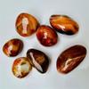 WGPHD Meditation at Home 1 pc 10120 g Natural Sardonyx Agate Stone, Silk Agate, Polished Mineral Specimen, Reiki Healing Stone Aquarium (Size: 6-8 cm) view 4
