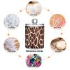 Quteprint 4-Piece Giraffe-Print Q-Tip Holder Set view 4