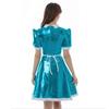 JQYTEN Halloween Sissy French Costume for Women, Gothic Lolita Dress, Sexy Anime Cosplay Short-Sleeve Maid Uniform, Plus Size view 4