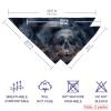 2-Pack Dog Bandanas with Skull Design view 2