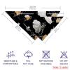 2-Pack Dog Bandanas with Abstract Floral Pattern view 2