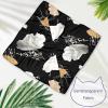 2-Pack Dog Bandanas with Abstract Floral Pattern view 3
