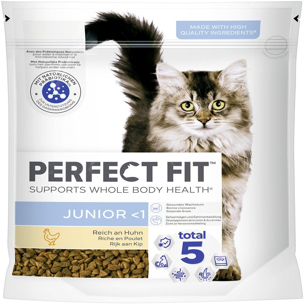 PERFECT FIT Cat Pouch Junior <1 with Chicken 750g