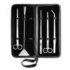 5-in-1 Aquarium Aquascaping Tool Set, Stainless Steel, for Beginners, Light Silver view 3