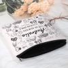 FUNYSO Australia Landmarks Makeup Bag, Off-White, Multifunctional, Water-Resistant, Unisex view 3