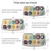 Monster Cartoon Folding Windshield Sun Shade for Cars view 4