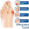QQLADY Women's Bunion Relief Toe Compression Socks, Orthopedic Toe Alignment Socks, 10 Pieces, One Size view 2