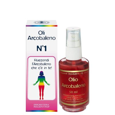Erboristeria Magentina Rainbow Oil No. 1 Red, 50 ml