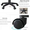 FFOCCO on Wheels Wheelchair, Durable, Round, Rolling Salon (Color: Black) view 3