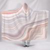 IUBBKI Jade Stone Marble Texture Flannel Hooded Blanket, 50 x 60 in view 1