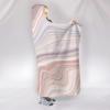 IUBBKI Jade Stone Marble Texture Flannel Hooded Blanket, 50 x 60 in view 2