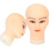 Wig Stand Mannequin Display Head for Wigs, Hat Display, Cosmetic Manikin Head for Makeup Practice (Color: B) view 3