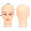 Wig Stand Mannequin Display Head for Wigs, Hat Display, Cosmetic Manikin Head for Makeup Practice (Color: B) view 4