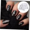 Beaupretty 40-Sheet Flower Nail Art Stickers, Cute 3D Adhesive Decals for Fall and Winter view 2