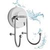 Towel Holders, 2-Pack, Silver Suction Hooks view 4