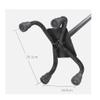 HWSY Adjustable Non-Slip Telescoping Aluminum Cane with 4-Leg Base view 2