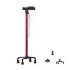 Adjustable Four-Leg Walking Cane for Seniors view 1