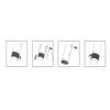 Adjustable Four-Leg Walking Cane for Seniors view 4