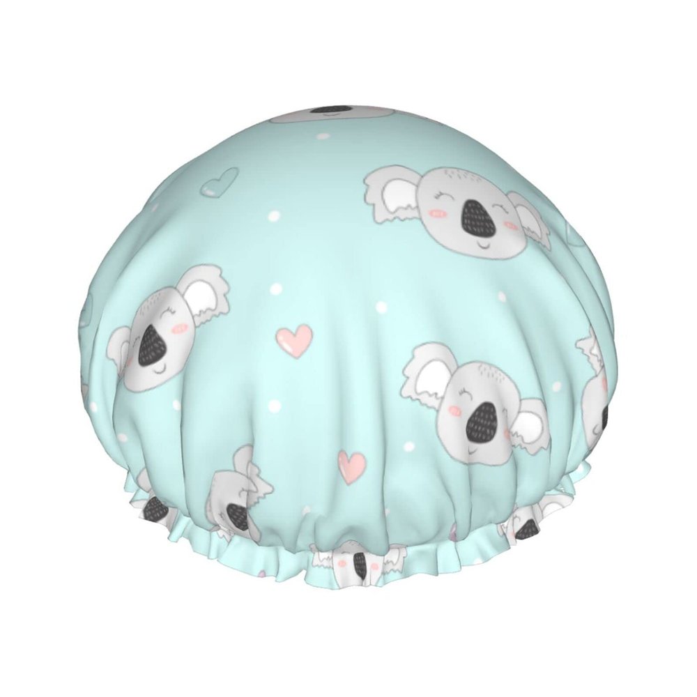 Cute Koala Shower Caps for Women