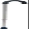 Folding Leather Aging Walker Cane, Aluminum Alloy Travel Walking Stick view 1