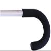 Folding Leather Aging Walker Cane, Aluminum Alloy Travel Walking Stick view 2