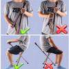 HWSY Folding Cane Chair, Height-Adjustable Lightweight Tripod Walking Cane and Seat view 2