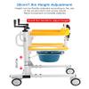 BOTOWI Portable Wheelchair Transfer Lift with Commode view 2
