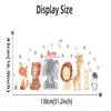 Animal Wall Stickers for Kids’ Rooms – Elephant, Penguin, Giraffe & Rabbit view 3