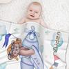 YGFADH Personalized Baby Blanket with Name and Design Color, Soft Flannel Blanket for Boys and Girls (Baby Blanket 7) view 4