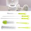 5-Piece Water Bottle and Cup Brush Set, Long Handles, Green view 2