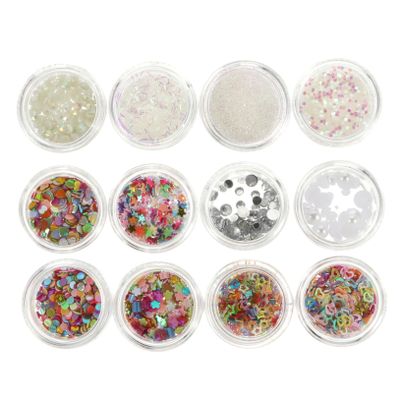 Beavorty Cosmetic Glitter for Eye Makeup, Skin-Friendly, Metallic and Iridescent Shimmer
