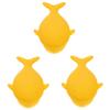 FRCOLOR 3-Piece Silicone Baby Scalp Brushes view 1