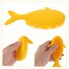 FRCOLOR 3-Piece Silicone Baby Scalp Brushes view 3