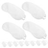 LALAFINA 12-Pack Disposable Sleeping Eye Masks for Travel view 1