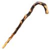 Rattan Crutches for Seniors, Solid-Wood Walking Aid view 1