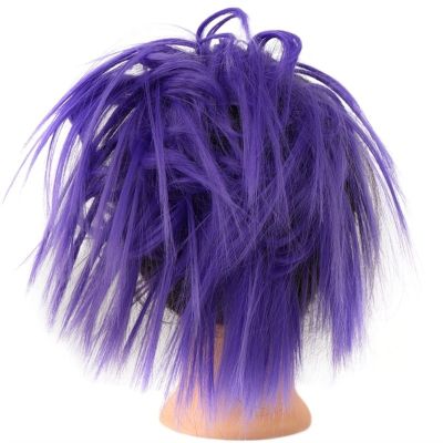Synthetic Messy Bun Hairpiece with Elastic Band for Women