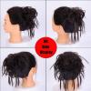 Synthetic Messy Bun Hairpiece with Elastic Band for Women view 3