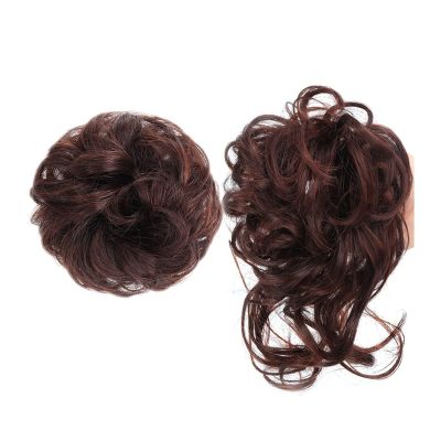 2-Piece Messy Bun Hairpiece with Elastic Bands
