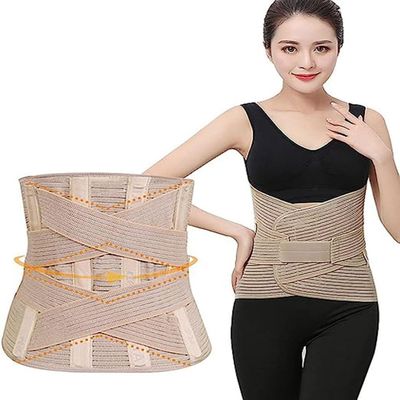 tylxayoxa Adjustable Waist Support for Men and Women, Firm Breathable Lumbar Support Belt, XXL