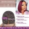 FASHION IDOL 25 cm Bob Lace Front Wig, Pre-Plucked Brazilian Virgin Human Hair view 2