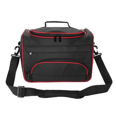 Large-Capacity Hairstylist Tool Bag with Adjustable Shoulder Strap, Black