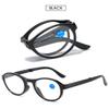 VEVESMUNDO Round Blue-Light-Blocking Folding Reading Glasses, 3-Pack, +1.5 view 3