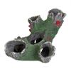 Relaxdays Aquarium Decor, Log Hideout for Fish & Shrimp view 1
