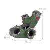 Relaxdays Aquarium Decor, Log Hideout for Fish & Shrimp view 4