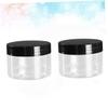 Healeved 8-Pack 120 ml Small PET Cream Jars, Round, Leakproof view 2