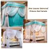 BUJOG Princess Bed Canopy Mosquito Net with Metal Support, 1.5 x 2 m view 2