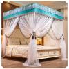 BUJOG Princess Bed Canopy Mosquito Net with Metal Support, 1.5 x 2 m view 4
