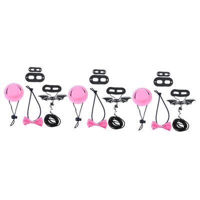 Mipcase 3-Piece Valentine’s Day Outfit Set with Lizard Leashes, Hats and Bow Ties